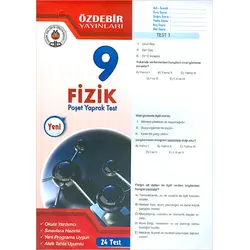 Özdebir 9.Sınıf Fizik Yaprak Test