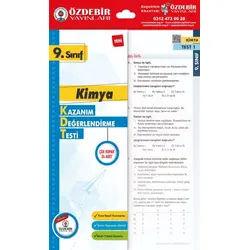 Özdebir 9.Sınıf Kimya Yaprak Test