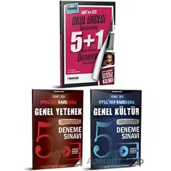 2021 ÖABT Okul Öncesi Öğretmenliği 5 Deneme - KPSS Genel Kültür 5 Deneme - Genel Yetenek 5 Deneme