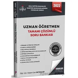 2022 Uzman Öğretmen Tamamı Çözümlü Soru Bankası - Hasan Can Oktaylar - Paragon Yayıncılık