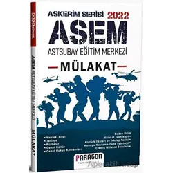 2022 ASEM Astsubat Eğitim Merkezi Mülakat - Askerim Serisi - Kolektif - Paragon Yayıncılık