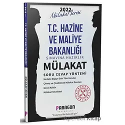 2022 T.C Hazine Ve Maliye Bakanlığı Mülakat Kitabı - Kolektif - Paragon Yayıncılık