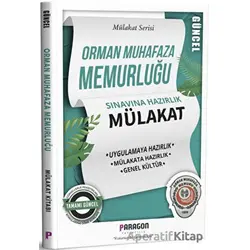 2023 Orman Muhafaza Memurluğu Mülakat Kitabı - Enver Ekinci - Paragon Yayıncılık