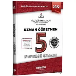 2022 MEB Uzman Öğretmen 5 Deneme Sınavı - Hasan Can Oktaylar - Paragon Yayıncılık