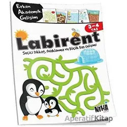 Labirent EAG 3-4 Yaş - Kolektif - Niha Çocuk