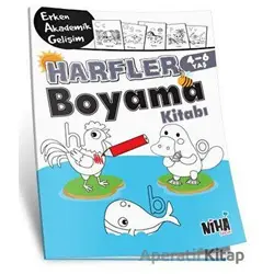EAG Harfler Boyama Kitabı 4-6 Yaş - Kolektif - Niha Çocuk