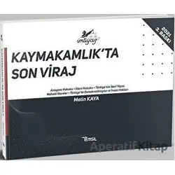 Kaymakamlıkta Son Viraj - Metin Kaya - Temsil Kitap