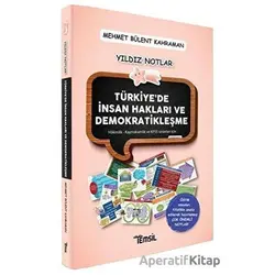 Türkiye’de İnsan Hakları ve Demokratikleşme - Mehmet Bülent Kahraman - Temsil Kitap
