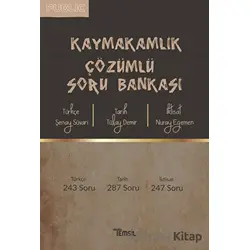 Public Kaymakamlık Çözümlü Soru Bankası - Şenay Süvari - Temsil Kitap