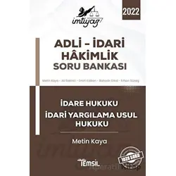 İmtiyaz Adli - İdari Hakimlik Soru Bankası - Bahadır Erkol - Temsil Kitap