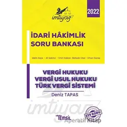 İmtiyaz İdari Hakimlik Soru Bankası - Deniz Tapas - Temsil Kitap