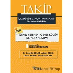 2022 Takip İcra Müdür ve Müdür Yardımcılığı Sınavına Hazırlık - Genel Yetenek Genel Kültür Konu Anla