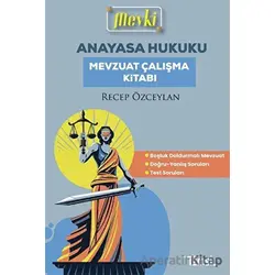 Mevki Anayasa Hukuku Mevzuat Çalışma Kitabı - Recep Özceylan - Temsil Kitap
