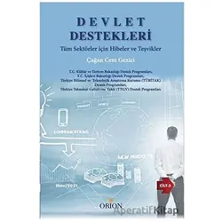 Devlet Destekleri Cilt-3 - Çağan Cem Gezici - Orion Kitabevi