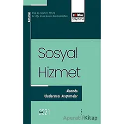 Sosyal Hizmet Alanında Uluslararası Araştırmalar 1