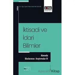 İktisadi ve İdari Bilimler Alanında Uluslararası Araştırmalar 3
