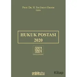 Hukuk Postası 2020 - H. Ercüment Erdem - On İki Levha Yayınları