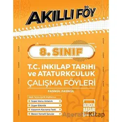 8. Sınıf Akıllı Föy T.C. İnkılap Tarihi ve Atatürkçülük Çalışma Föyleri