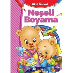 Okul Öncesi Neşeli Boyama - Kolektif - Mor Kelebek