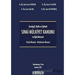 Gerekçeli Notlu ve İçtihatlı 6769 Sayılı Mülkiyet Kanunu - Tamer Pekdinçer - On İki Levha Yayınları
