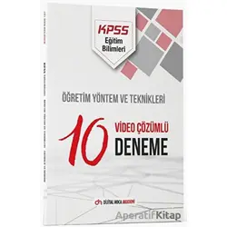 KPSS Eğitim Bilimleri Öğretim Yöntem ve Teknikleri Çözümlü 10 Deneme Akademi