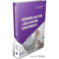 Gayrimenkul Alım Satımı ile Kira Gelirlerinin Vergilendirilmesi - Kemal Çağlar - Adalet Yayınevi