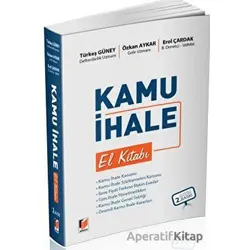 Kamu İhale El Kitabı - Özkan Aykar - Adalet Yayınevi