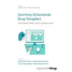 Çevrimiçi Ortamlarda Grup Terapileri - Özden Şükran Üneri - Epona Kitap