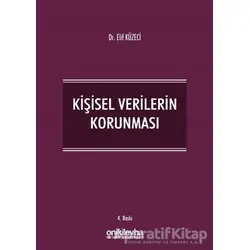 Kişisel Verilerin Korunması - Elif Küzeci - On İki Levha Yayınları