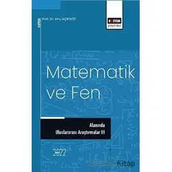 Matematik ve Fen Alanında Uluslararası Araştırmalar III
