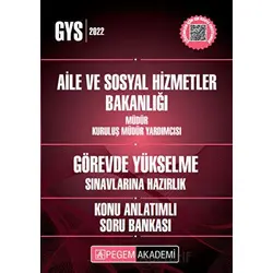 2022 Aile ve Sosyal Hizmetler Bakanlığı Müdür Kuruluş Müdür Yardımcısı Görevde Yükselme Konu Anlatım