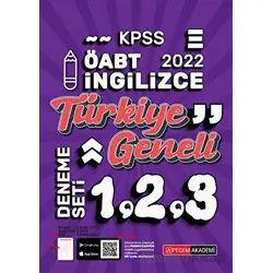 2022 KPSS ÖABT İngilizce 1-2-3 (3lü Deneme) - Kolektif - Pegem Akademi Yayıncılık