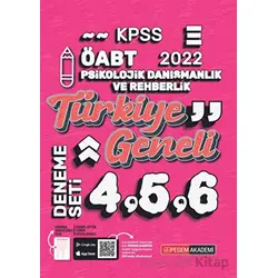 2022 KPSS ÖABT Psikolojik Danışma ve Rehberlik 4-5-6 (3lü Deneme)