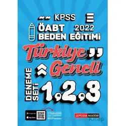 2022 KPSS ÖABT Beden Eğitimi 1-2-3 (3lü Deneme) - Kolektif - Pegem Akademi Yayıncılık