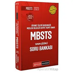 2023 Diyanet İşleri Başkanlığı Mesleki Bilgiler Seviye Tespit Sınavı Tamamı Çözümlü Soru Bankası