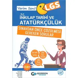 Gezegen LGS İnkılap Tarihi Sınavdan Önce Çözülmesi Gereken Sorular