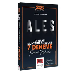 Yargı 2023 ALES Çıkması Muhtemel Sorular Tamamı Çözümlü 7 Deneme