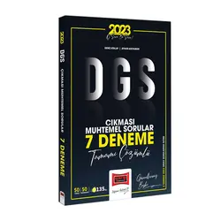 Yargı 2023 DGS Çıkması Muhtemel Sorular Tamamı Çözümlü 7 Deneme