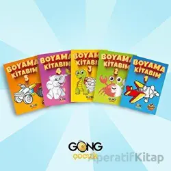 Boyama Kitabım 5li Set - Kolektif - Gong Çocuk