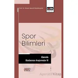 Spor Bilimleri Alanında Uluslararası Araştırmalar III