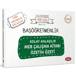 Data Başöğretmenlik Kolay Anlaşılır MEB Çalışma Kitabı Özetin Özeti