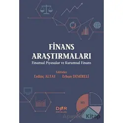 Finans Araştırmaları - Erdinç Altay - Der Yayınları
