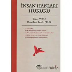 İnsan Hakları Hukuku - Rona Aybay - Der Yayınları