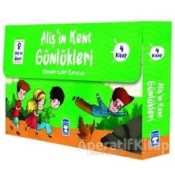Alişin Kent Günlükleri Seti (4 Kitap Takım) - Şebnem Güler Karacan - Timaş Çocuk