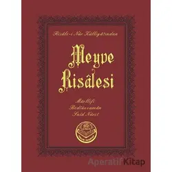 Meyve Risalesi (Cep Boy) - Bediüzzaman Said Nursi - Tenvir Neşriyat
