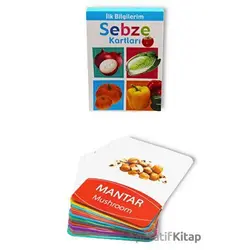 Sebze Kartları - İlk Bilgilerim - Kolektif - Çocuk Gezegeni