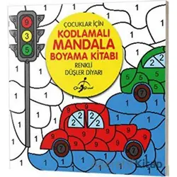 Çocuklar İçin Kodlamalı Mandala Boyama Kitabı - Kolektif - Çocuk Gezegeni