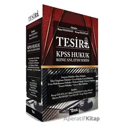 Tesir KPSS Hukuk Konu Anlatım Serisi - Recep Özceylan - Temsil Kitap