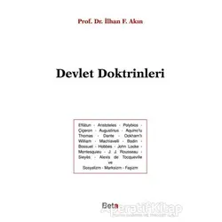 Devlet Doktrinleri - İlhan F. Akın - Beta Yayınevi