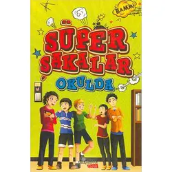 Süper Şakalar Okulda - Pau Clua - Yakamoz Yayınevi